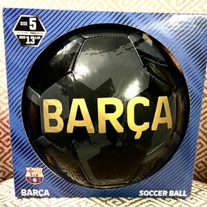 NEW Officially Licensed FC Barcelona with this officially licensed soccer. 13+